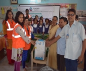 Hand over Water purifier for school childrens